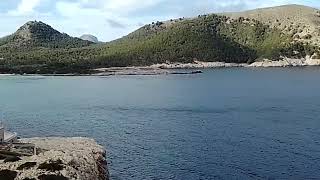 Mallorca Cala Ratjada  Blick über die Bucht der Cala Agulla am 10022024🌞 [upl. by Gildea428]