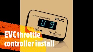 NP300 EVC throttle controller install amp quick review  formally iDrive [upl. by Ardnac]