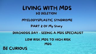 Living with MDS 5Q Deletion Myelodysplastic Syndrome Ann’s Story A Patient’s Perspective [upl. by Avehs480]