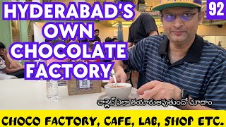 Hyderabads Chocolate Factory  Manam Chocolate Karkhana  Ravi Travel Vlogs [upl. by Eillas362]