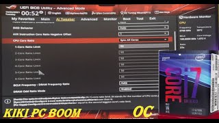 Kako overklokirati procesor i7 8700K 8700k Overclock guide on Asus Strix Z370f [upl. by Walley]