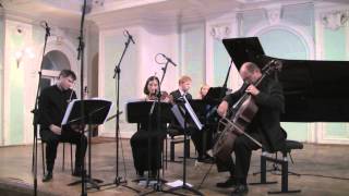 Carlo Gesualdo  David Gompper Musica Segreta  GMPQ Gustav Mahler Piano Quartet [upl. by Enirroc]