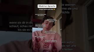 Mädchen Sprache foryou youtubeshorts noctan liebe [upl. by Graubert]