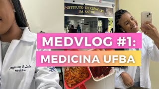 medvlog 1 1º SEMESTRE MEDICINA UFBA [upl. by Kcirdet]