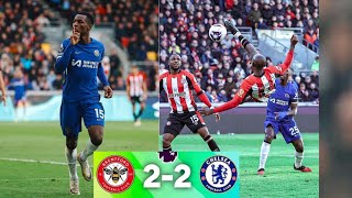 Brentford vs Chelsea 22 EPL highlights 2024  Jackson goal  Wissa goal  Disasi goal [upl. by Acinhoj]