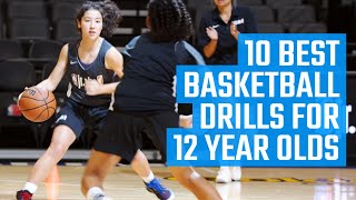 10 Best Basketball Drills for 12 Year Olds  Fun Basketball Drills by MOJO [upl. by Nibla581]