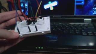 ADXL345 accelerometer  Arduino and Processing language [upl. by Ahsinrat464]