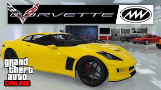 The Best Corvette Garage with RealLife Cars in GTA 5 Online [upl. by Eyllek]