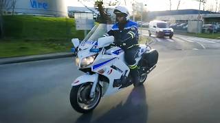 Brigade motorisée de Bordeaux  Lélite de la police [upl. by Philpot]