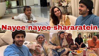 Ye krna chahiye Ruhaan Nayee cheeze seekh raha hai😍  Iftar Time  Ramadan vlogs Shoaib Ibrahim [upl. by Suhploda330]