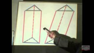 776  Geometrie  Prismen  Darstellung und Berechnung [upl. by Einafit208]