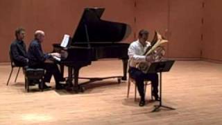 Morceau de Concert Saint Saens  Jc Sherman tuba [upl. by Range855]