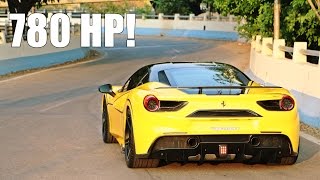 LOUD Novitec Ferrari 488 GTB w Capristo Exhaust On The Streets [upl. by Fairley]