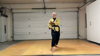 Julie TregeagleUSAOver 65Black BeltSports Poomsae [upl. by Fawcett452]