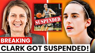 Caitlin Clark SUSPENDED From WNBA [upl. by Aynotahs]