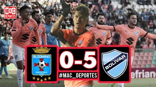 ⚽Resumen Bolívar le dio un baile a la Academia Cruceña  Mac Deportes [upl. by Alejoa]