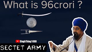 96 crore ki hunda  96 crori Shaheed Fauj Ft Giani Sher Singh ji shorts [upl. by Atinat]