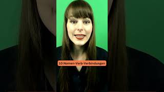 Teaser  10 Nomen VerbVerbidnungen in 10 Minuten deutschlernen learngerman deutschkurs [upl. by Melosa]