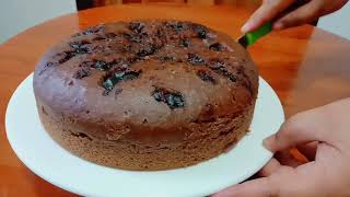 Chocolate Condensed Milk Cake NO OVEN [upl. by Enytnoel]