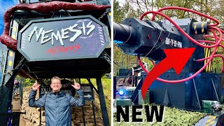 Nemesis Reborn NEW Theming Rattle Update amp MORE Alton Towers 2024 [upl. by Rosena]