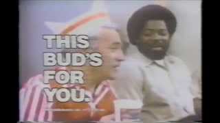 Budweiser Beer Commercial  This Buds For You  1979 [upl. by Eli958]