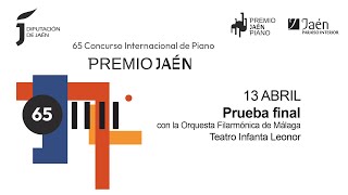 Final del 65º Concurso Internacional de Piano Premio Jaén [upl. by Py223]