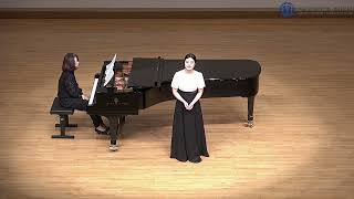 Suleika II  FSchubert  소프라노 조윤지 Soprano Yunji Jo [upl. by Annerb]