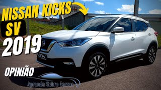 Avaliação e Opinião  Nissan Kicks SV 16 16v CVT 2019 [upl. by Diskin]