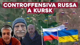 ARRIVA la CONTROFFENSIVA RUSSA a KURSK ANALISI con COL STIRPE C TINAZZI e D MORO [upl. by Fleeta]