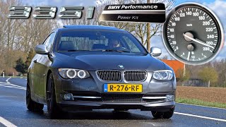 BMW 335i E92 N55 xDrive MPerformance POWER amp SOUND  0100 100200 amp TOP SPEED [upl. by Kalam283]