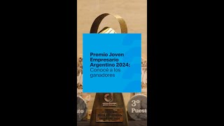 Ganadores Premio Joven Empresario Argentino 2024 [upl. by Nnylhsa]