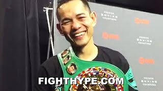 NONITO DONAIRE IMMEDIATE REACTION TO HISTORIC KNOCKOUT OF OUBAALI HEARTFELT POSTFIGHT MESSAGE [upl. by Oina729]