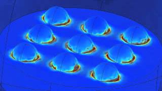 Localized surface plasmon of a Array of Ag dots SERS [upl. by Thurmond958]