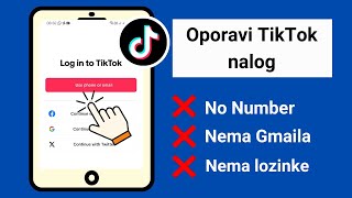 Kako oporaviti TikTok nalog bez epošte ili broja telefona 2024  Oporavi TikTok nalog [upl. by Aleet]