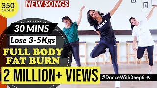 30 Min Daily  🔥🔥  Bollywood Dance Workout  Bollywood NonStop [upl. by Kerwin]