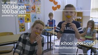 Basisschool lerares van groep 56 voor een dag  Randstad  Dag 21 [upl. by Wootan]