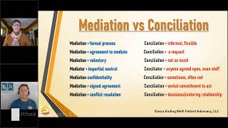 Mediation vs Conciliation [upl. by Neehahs454]