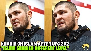 Khabib Nurmagomedov Thoughts On Islam Makhachev Win Over Dustin Poirier At UFC 302 INTERVIEW [upl. by Favrot803]