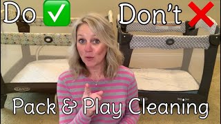 How To Clean Your Pack amp Play [upl. by Randi]