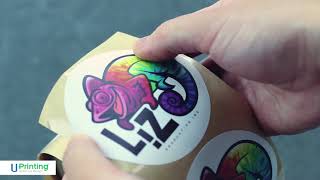 Sticker Materials What Materials Are Used for Printing Stickers [upl. by Dehnel]