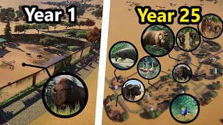 I Spent 25 Years Making a Zoo in Planet Zoo  Planet Zoo [upl. by Llerreg]