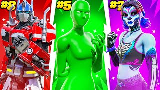 24 SWEATIEST Skins In Season 3 Fortnite [upl. by Wiles]