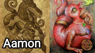 Aamon Demon of Witchcraft and False Love  The Ars Goetia Lesser Key of Solomon [upl. by Einnil738]