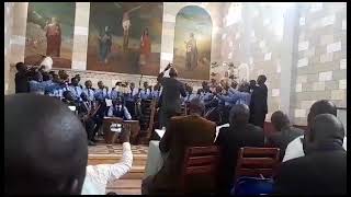 Elefe choirbalotOjjio esu okpo Lugbara speaking vicariates inter vicariate level in Pokea [upl. by Nwahshar]