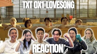 VIBES  TXT 0X1LOVESONG REACTION [upl. by Candice919]