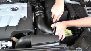 AFE Stage 2 SI Cold Air Intake Install 2012 VW Jetta 20L TDI [upl. by Ecyle515]