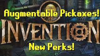 RS Updates  Invention amp Mining Update – Augmentable Pickaxe New Perks amp Blueprints [upl. by Coats]