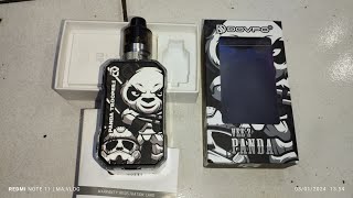 UNBOXING amp HANDS ON MOD DOVPO PANDA VEE 2 [upl. by Haras]