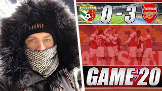 FC Vorskla 0 vs 3 Arsenal  The Youngsters Done Us Proud  Matchday Vlog [upl. by Nesta]