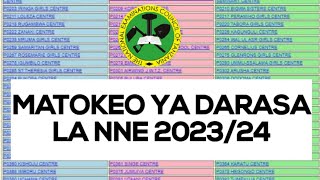 MATOKEO YA NECTA DARASA LA NNE 202324 • NECTA STANDARD FOUR RESULT 202324 [upl. by Namyl]